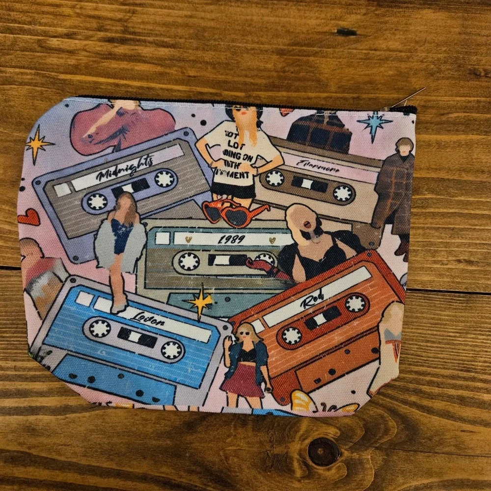 Taylor Swift Eras Zipper Pouch | Small Makeup Bag,‎ Coin Purse